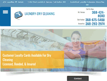 Tablet Screenshot of nsoundlaundrywa.com